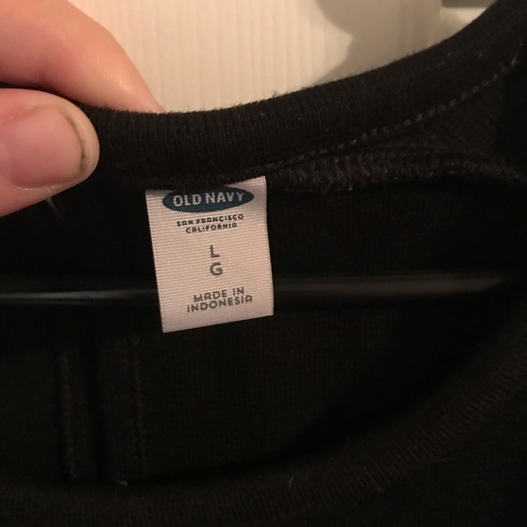 Black fit and flare Old Navy Dress - Picture 2 of 3